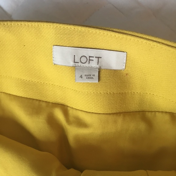 LOFT shirtwaist tie skirt - Picture 3 of 3